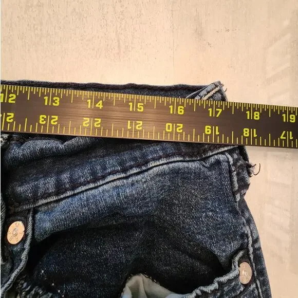 True Religion Men's Denim Ricky Straight Jean SZ 36 Flap Pockets - Picture 7 of 9
